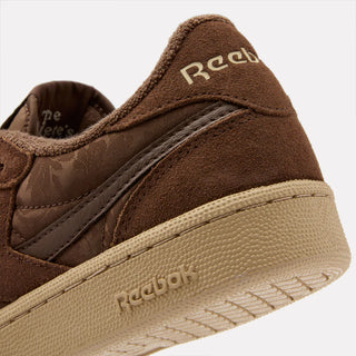 REEBOK WOMENS CLUB C REVENGE VINTAGE II SIMPLEBROWN 100244746-4094