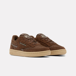 REEBOK WOMENS CLUB C REVENGE VINTAGE II SIMPLEBROWN 100244746-4094
