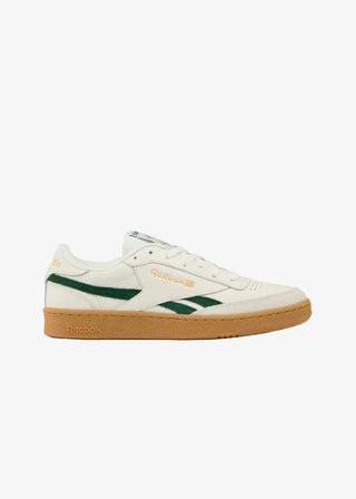 REEBOK CLUB C REVENGE VINTAGE CHALK DARK GREEN GUM  100244951-4136