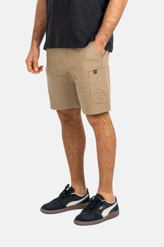 REELL REFLEX EASY CARGO SHORT BR DARK SAND