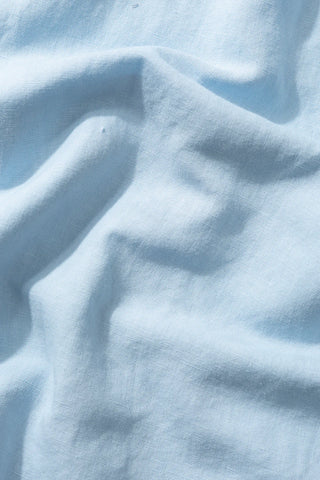 EDMMOND LINEN SHIRT PLAIN LIGHTBLUE