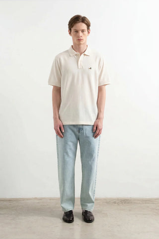 EDMMOND DUCK POLO PLAIN OFFWHITE