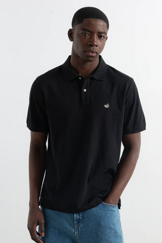 EDMMOND DUCK POLO PLAIN BLACK