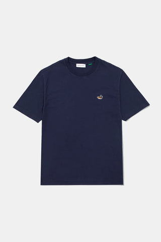 EDMMOND DUCK PATCH T-SHIRT PLAIN NAVY