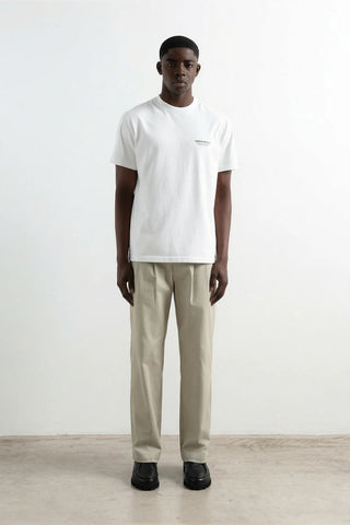 EDMMOND ANTIQUES T-SHIRT PLAIN WHITE