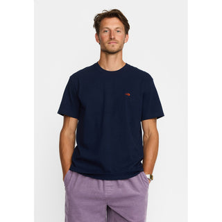 REVOLUTION 1449 SHR T-SHIRT NAVY MELANGE