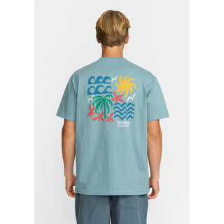 REVOLUTION 1453 SUM T-SHIRT BLUE