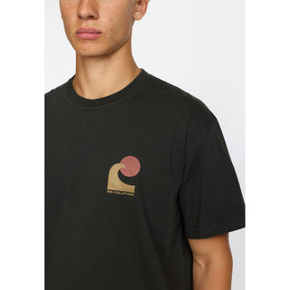 REVOLUTION 1454 RID T-SHIRT BLACK