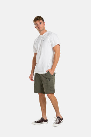 REELL REFLEX EASY CARGO SHORT BR OLIVE
