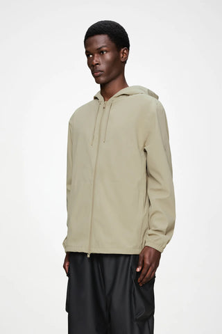 RAINS SUVA HARDSHELL JACKET BEIGE 12410133