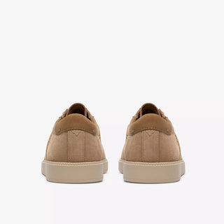 CLARKS LOCKFORD LACE DARK SAND SUEDE