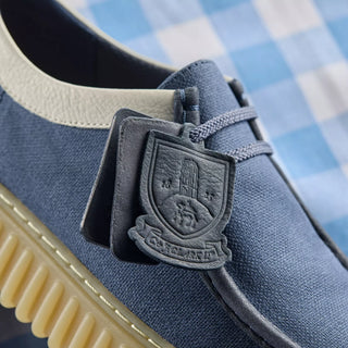 CLARKS TORHILL LO NAVY CANVAS