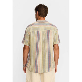 REVOLUTION 3161 SHORT SLEEVES CUBAN SHIRT ARMY