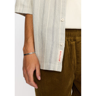 REVOLUTION 3236 OVERSIZED SHORT SLEEVES SHIRT OFFWHITE