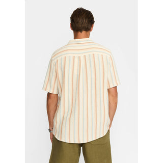 REVOLUTION 3242 SHORT SLEEVES CUBAN SHIRT OFFWHITE