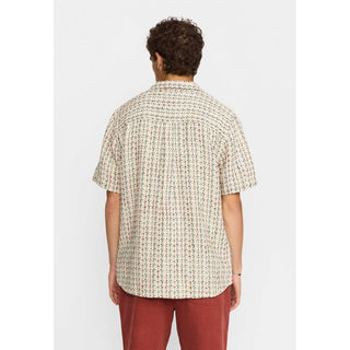 REVOLUTION 3252 SHORT SLEEVES CUBAN SHIRT OFFWHITE