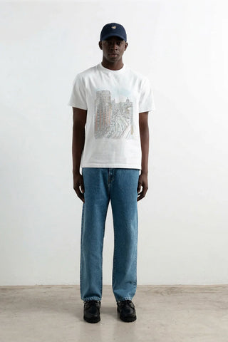 EDMMOND GRAN VIA T-SHIRT PLAIN WHITE