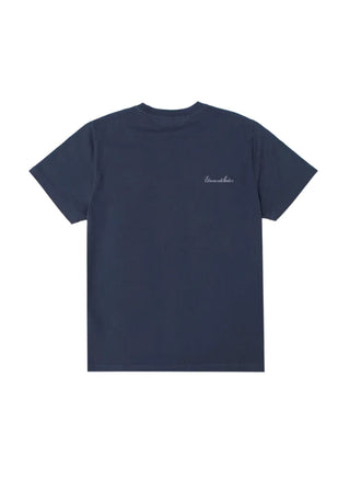 EDMMOND MUSIC CENTER T-SHIRT PLAIN NAVY