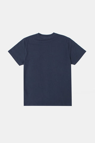 EDMMOND LAYERS T-SHIRT PLAIN NAVY