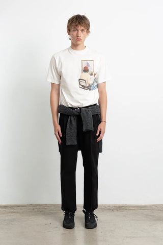 EDMMOND ROOM T-SHIRT PLAIN OFFWHITE