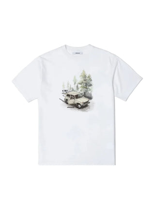 EDMMOND WANDER T-SHIRT PLAIN WHITE