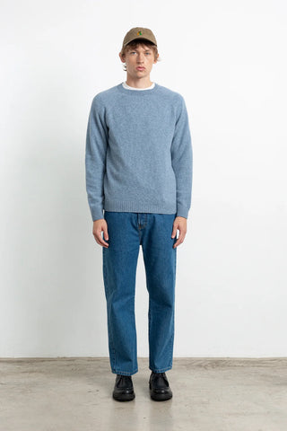 EDMMOND MADRID SWEATER PLAIN DK BLUE
