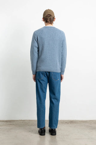EDMMOND MADRID SWEATER PLAIN DK BLUE