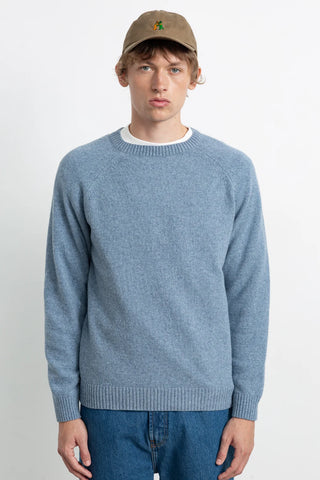 EDMMOND MADRID SWEATER PLAIN DK BLUE