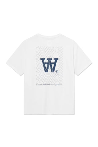 WOOD WOOD WW LIAM  T-SHIRT FENCE BRIGHT WHITE