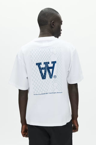 WOOD WOOD WW LIAM  T-SHIRT FENCE BRIGHT WHITE