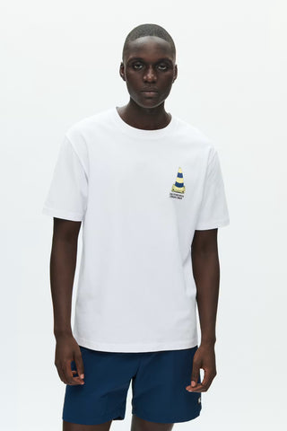 WOOD WOOD WWACE TEE CONE BRIGHT WHITE