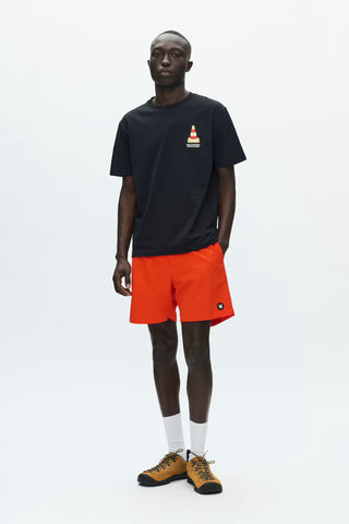 WOOD WOOD WWACE TEE CONE BLACK