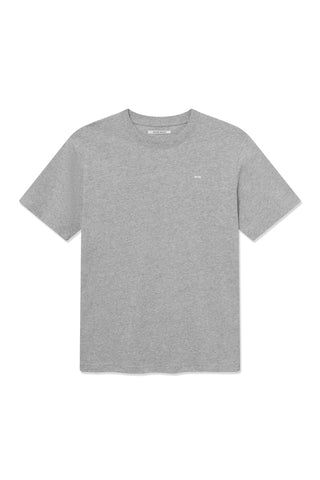 WOOD WOOD WWESSENTIAL SAMI CLASSIC T-SHIRT LIGHT MELANGE GREY
