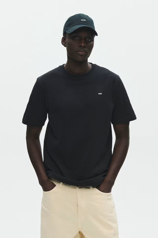 WOOD WOOD WWESSENTIAL SAMI CLASSIC T-SHIRT BLACK