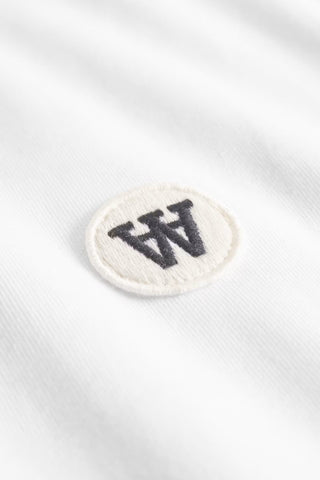 WOOD WOOD WWACE T-SHIRT BRIGHT WHITE
