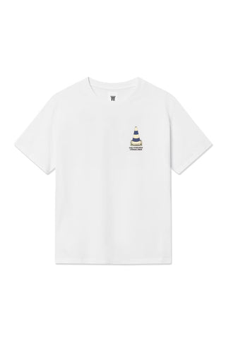 WOOD WOOD WWACE TEE CONE BRIGHT WHITE