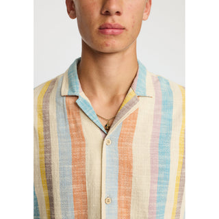 REVOLUTION 3918 SHORT SLEEVES CUBAN SHIRT MULTI