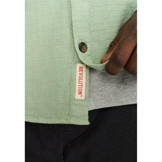 REVOLUTION 3997 CASUAL SHIRT LIGHTGREEN