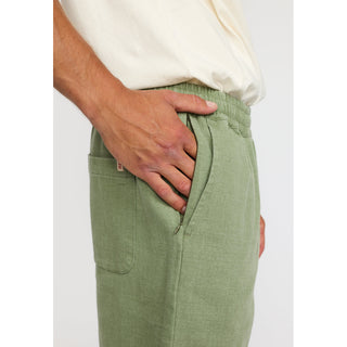 REVOLUTION 4054 LONG CASUAL SHORTS LIGHTGREEN