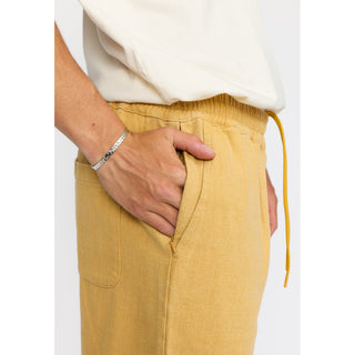 REVOLUTION 4054 LONG CASUAL SHORTS YELLOW