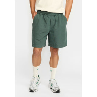 REVOLUTION 4065 LINEN SHORTS DUSTGREEN