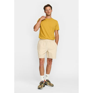 REVOLUTION 4065 LINEN SHORTS OFFWHITE