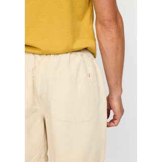 REVOLUTION 4065 LINEN SHORTS OFFWHITE