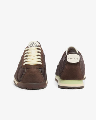 LACOSTE WOMEN'S CLUB-LOW SNEAKERS DARK BROWN 51SFA0051