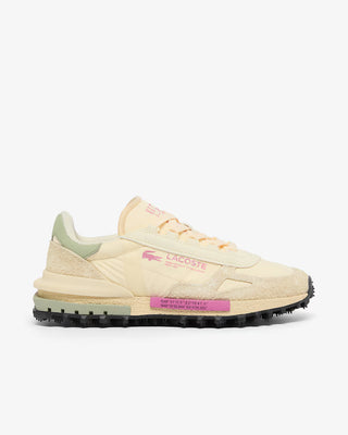LACOSTE WOMEN'S ELITE ACTIVE SNEAKERS OFFWHITE LIGHT KHAKI 51SFA0055