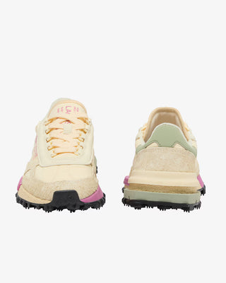 LACOSTE WOMEN'S ELITE ACTIVE SNEAKERS OFFWHITE LIGHT KHAKI 51SFA0055