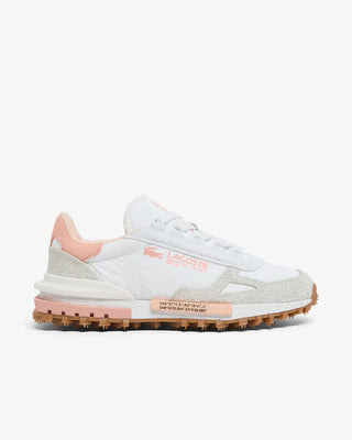 LACOSTE WOMEN'S ELITE ACTIVE SNEAKERS OFFWHITE LIGHT PINK 51SFA0175