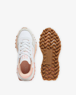LACOSTE WOMEN'S ELITE ACTIVE SNEAKERS OFFWHITE LIGHT PINK 51SFA0175