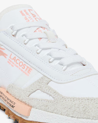 LACOSTE WOMEN'S ELITE ACTIVE SNEAKERS OFFWHITE LIGHT PINK 51SFA0175