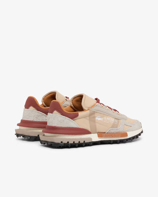 LACOSTE ELITE ACTIVE GREY LT TAN 52SMA0087